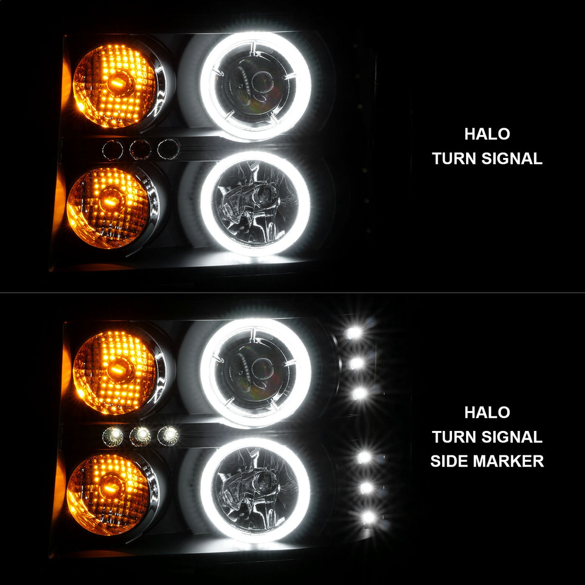 ANZO USA ZUKT_111125 Anzo ZUKT_111125 Projector Headlight Set