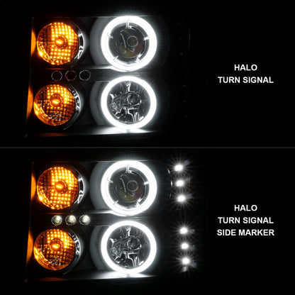 ANZO USA ZUKT_111125 Anzo ZUKT_111125 Projector Headlight Set