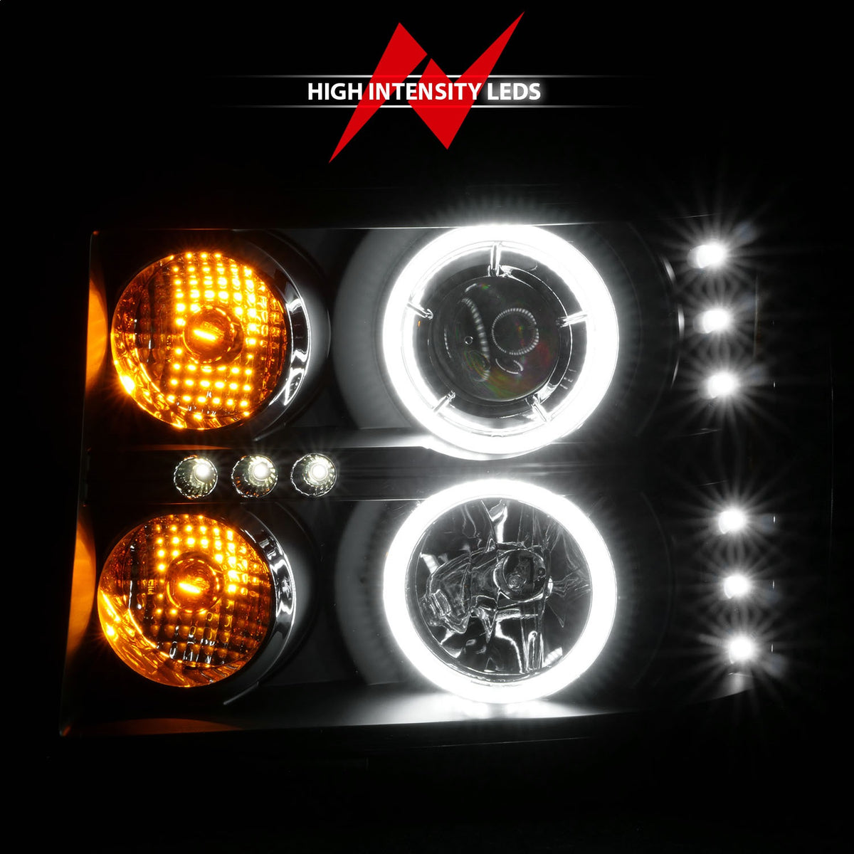 ANZO USA ZUKT_111125 Anzo ZUKT_111125 Projector Headlight Set