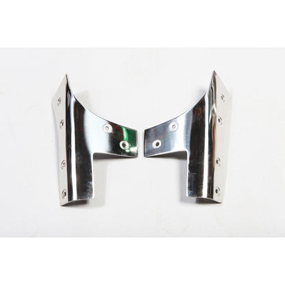 RUGGED RIDGE | 11112.03 | Windshield Bracket Set Stainless Steel,Jk Wrangler 07-16,Pair