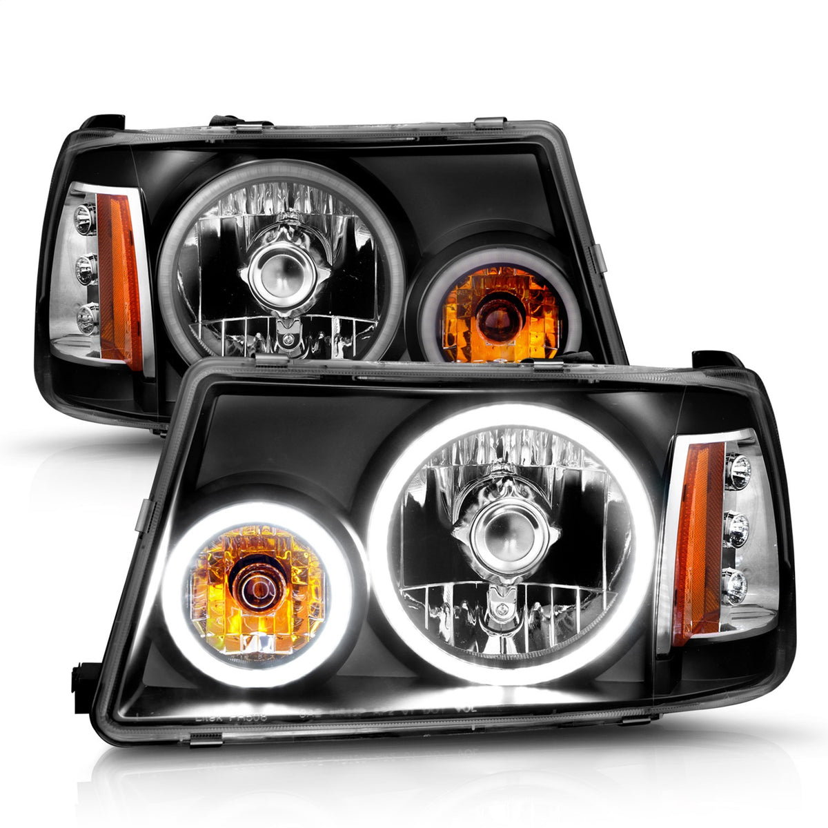 ANZO USA ZUKT_111152 Anzo ZUKT_111152 Crystal Headlight Set
