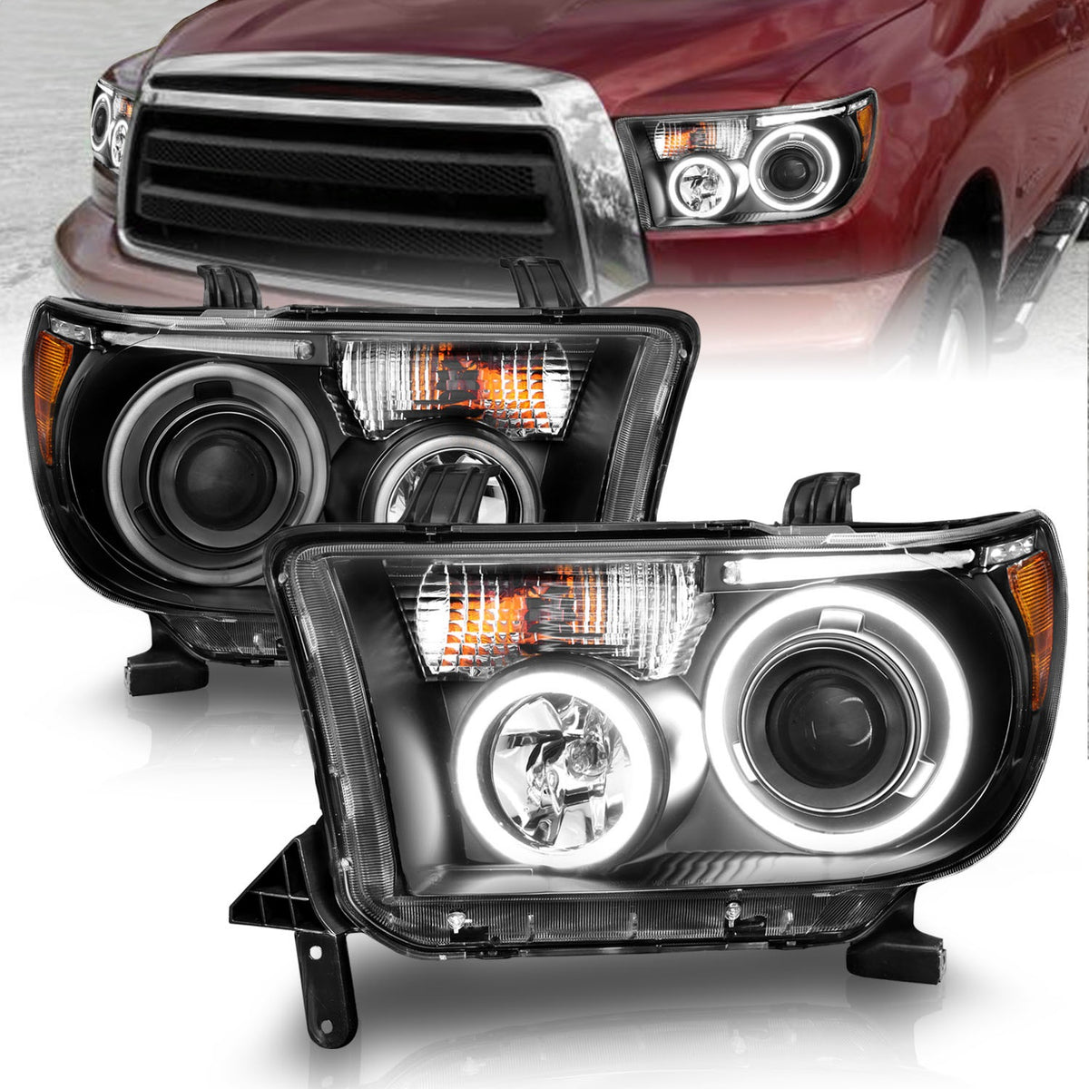 ANZO USA ZUKT_111174 Anzo ZUKT_111174 Projector Headlight Set