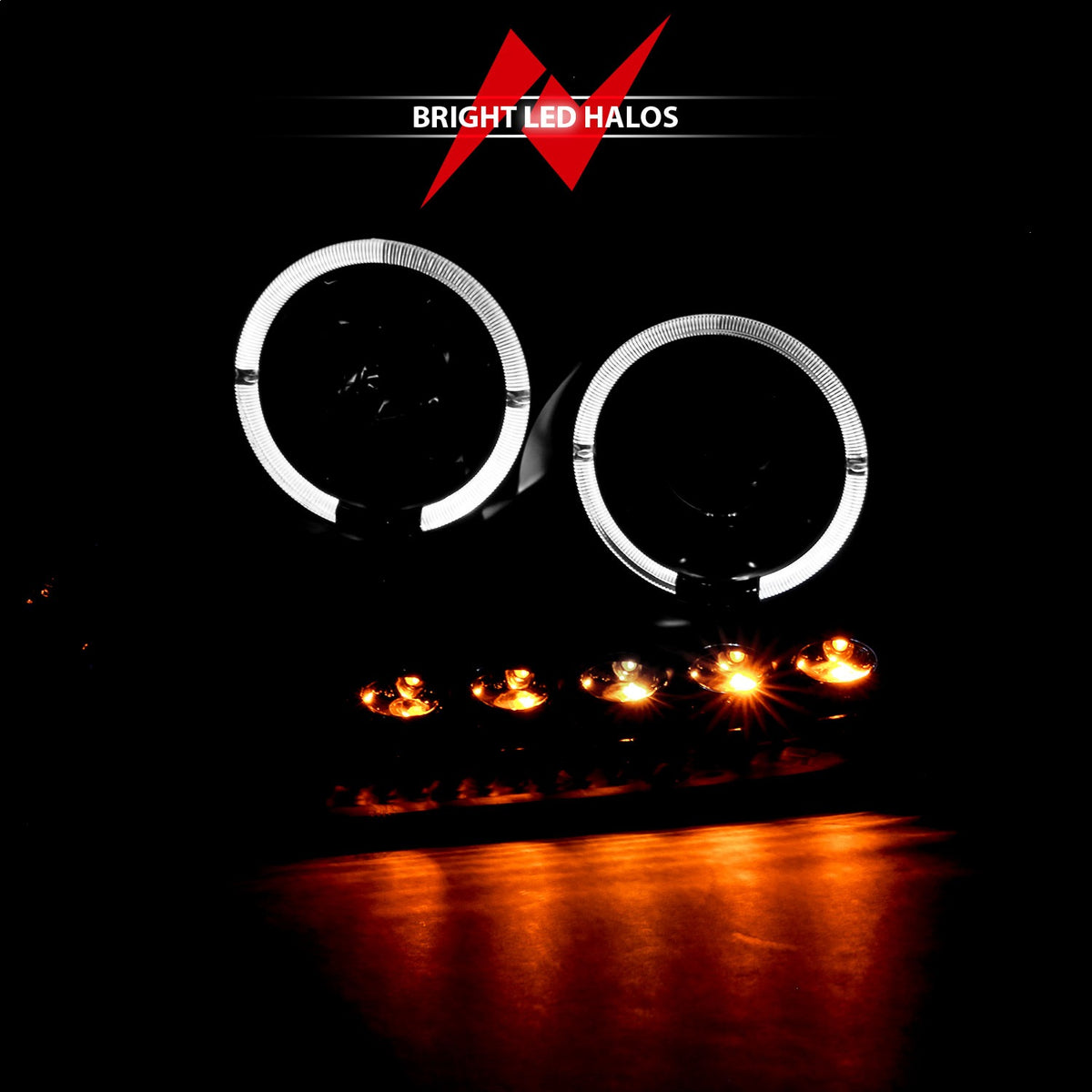 ANZO USA ZUKT_111204 Anzo ZUKT_111204 Projector Headlight Set