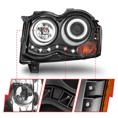 ANZO USA ZUKT_111213 Anzo ZUKT_111213 Projector Headlight Set