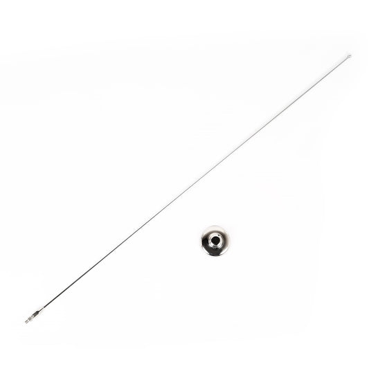 RUGGED RIDGE | 11131.01 | Antenna Cover, Stainless, 97-06 Tj Wrangler