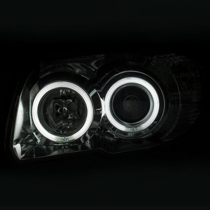 ANZO USA ZUKT_111321 Anzo ZUKT_111321 Projector Headlight Set Clear Lens Chrome