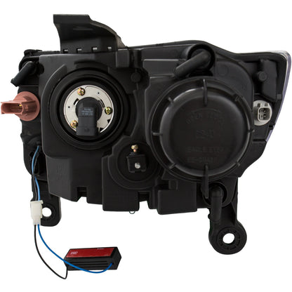 ANZO USA ZUKT_111328 Anzo ZUKT_111328 Projector Headlight Set Clear Lens Chrome
