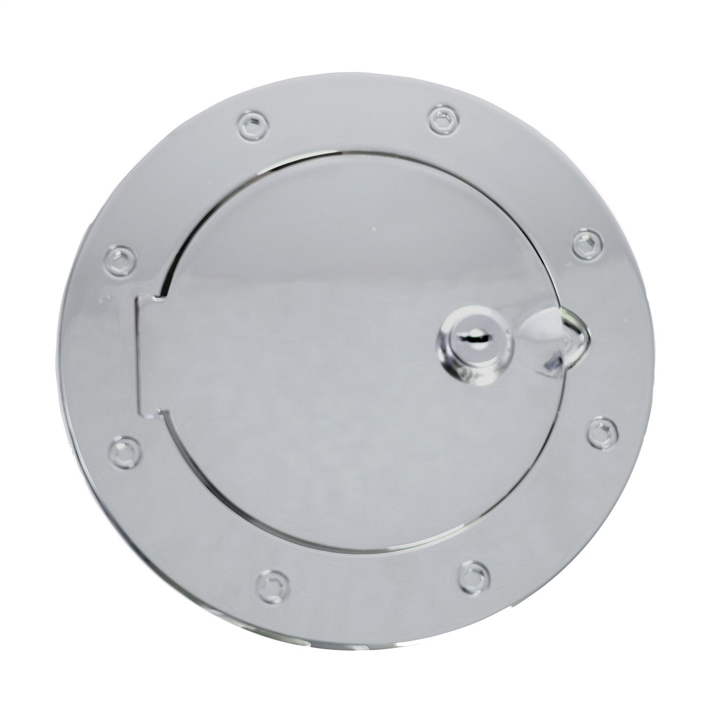 RUGGED RIDGE | 11134.03 | Fuel Cover Locking,Polished Stainless Steel, Jk Wrangler 07-16