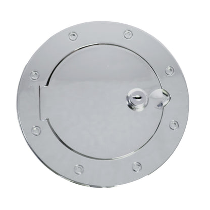 RUGGED RIDGE | 11134.03 | Fuel Cover Locking,Polished Stainless Steel, Jk Wrangler 07-16