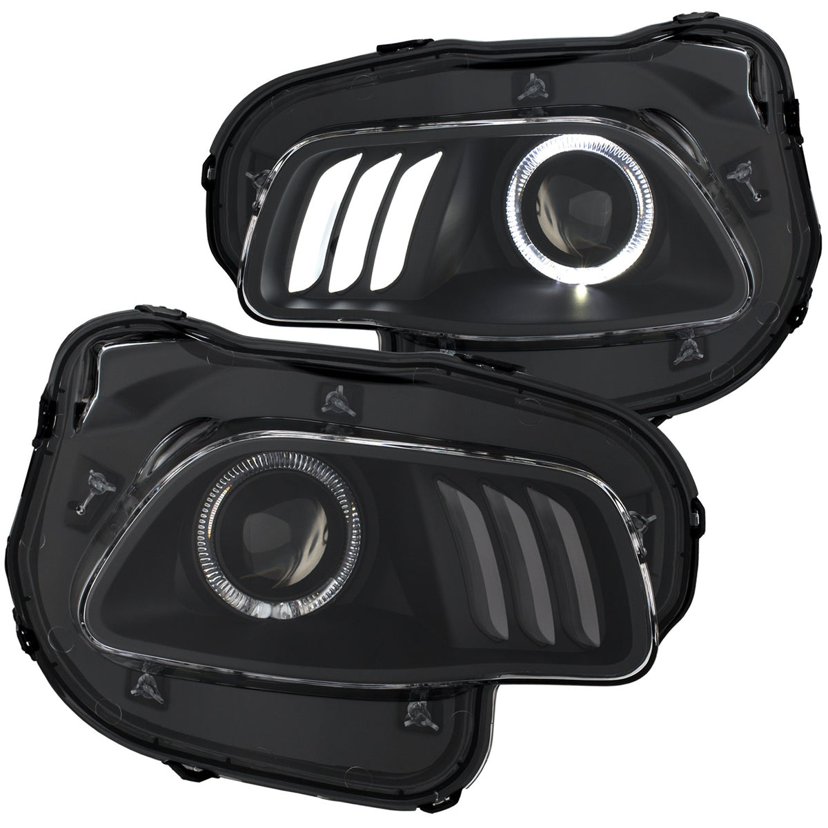 ANZO USA ZUKT_111353 Anzo ZUKT_111353 Projector Headlight Set Clear