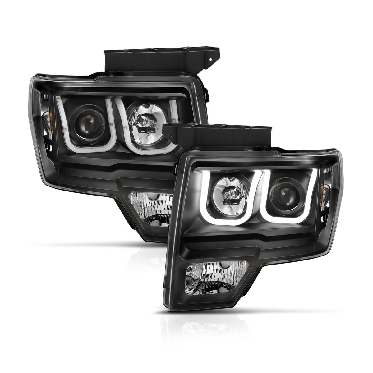 ANZO USA ZUKT_111383 Anzo ZUKT_111383 Projector Headlight Set Black
