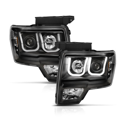 ANZO USA ZUKT_111383 Anzo ZUKT_111383 Projector Headlight Set Black