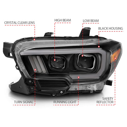 ANZO USA ZUKT_111396 Anzo ZUKT_111396 Projector Headlight Set