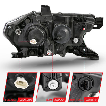 ANZO USA ZUKT_111396 Anzo ZUKT_111396 Projector Headlight Set