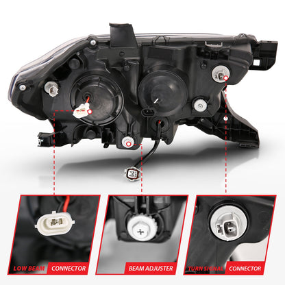ANZO USA ZUKT_111397 Anzo ZUKT_111397 Projector Headlight Set