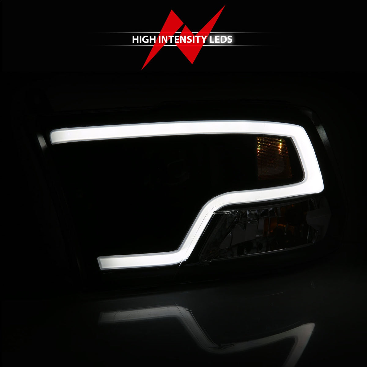 ANZO USA ZUKT_111404 Anzo ZUKT_111404 Projector Headlight Set for Ram 1500 for 111404