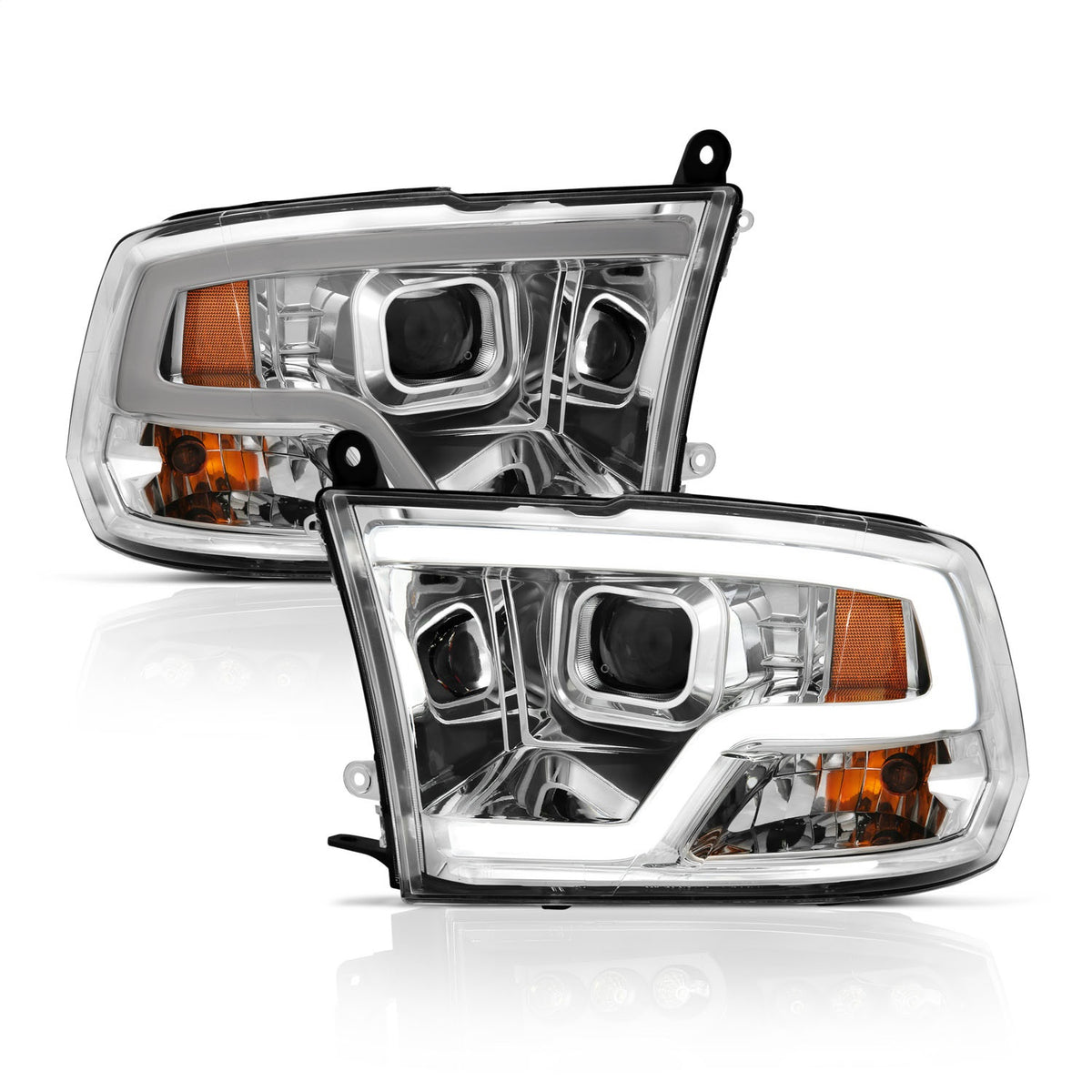ANZO USA ZUKT_111405 Anzo ZUKT_111405 Projector Headlight Set for Ram 1500 for 111405