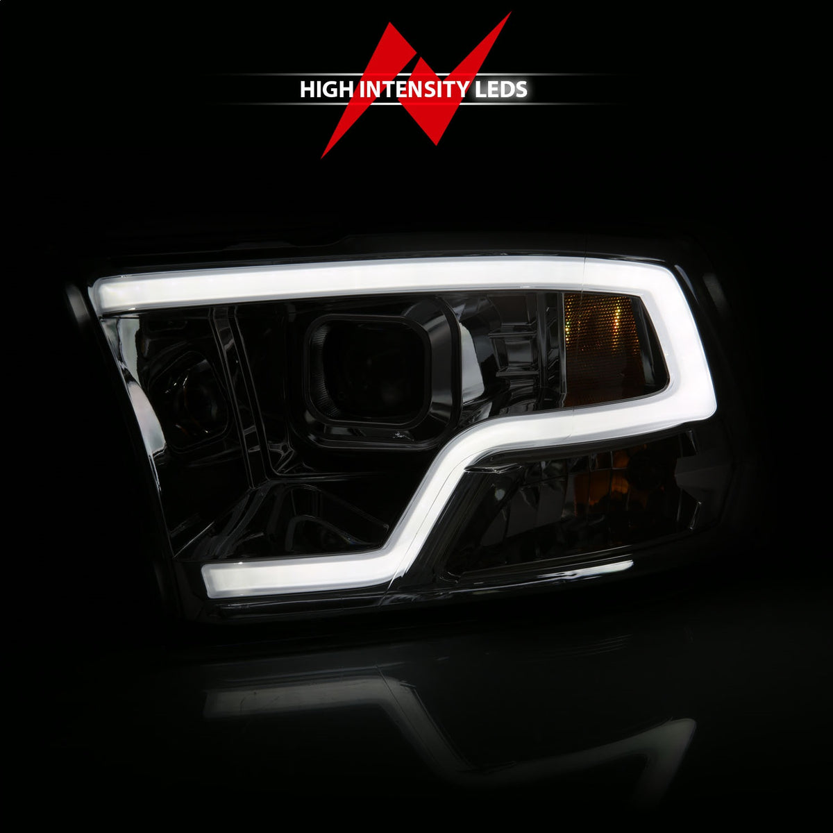 ANZO USA ZUKT_111405 Anzo ZUKT_111405 Projector Headlight Set for Ram 1500 for 111405