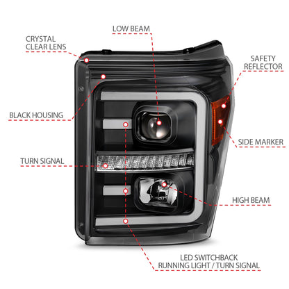 ANZO USA ZUKT_111406 Anzo ZUKT_111406 Projector Headlight Set
