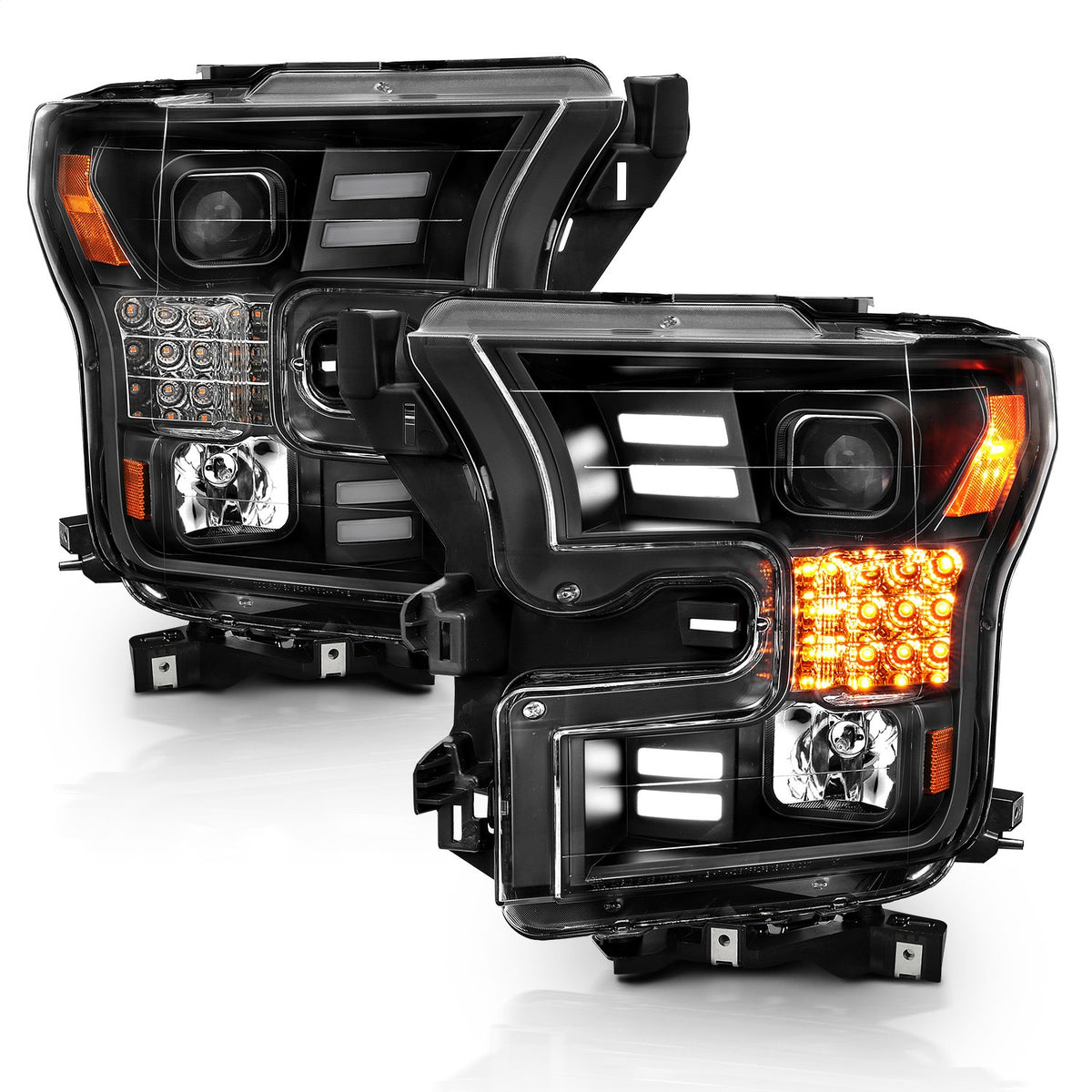 ANZO USA ZUKT_111408 Anzo ZUKT_111408 Projector Headlight Set