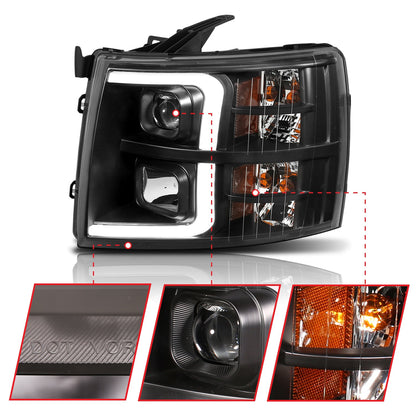 ANZO USA ZUKT_111410 Anzo ZUKT_111410 Projector Headlight Set