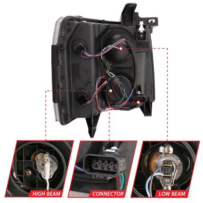 ANZO USA ZUKT_111410 Anzo ZUKT_111410 Projector Headlight Set