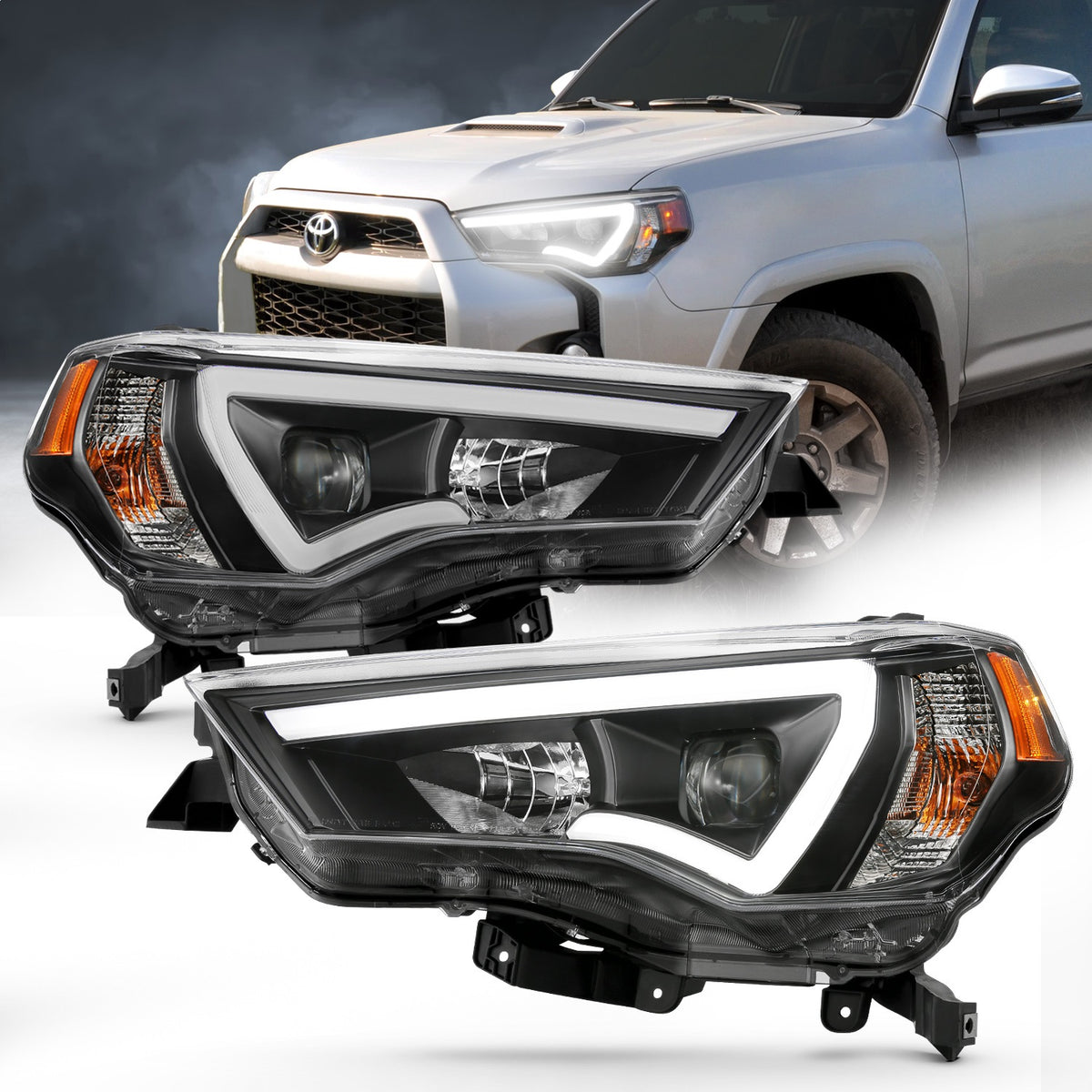 ANZO USA ZUKT_111416 Anzo ZUKT_111416 Projector Headlight Set