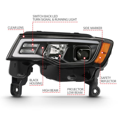 ANZO USA ZUKT_111418 Anzo ZUKT_111418 Projector Headlight Set
