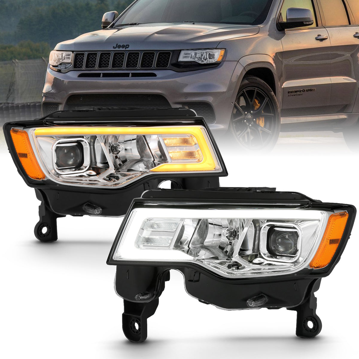 ANZO USA ZUKT_111419 Anzo ZUKT_111419 Projector Headlight Set