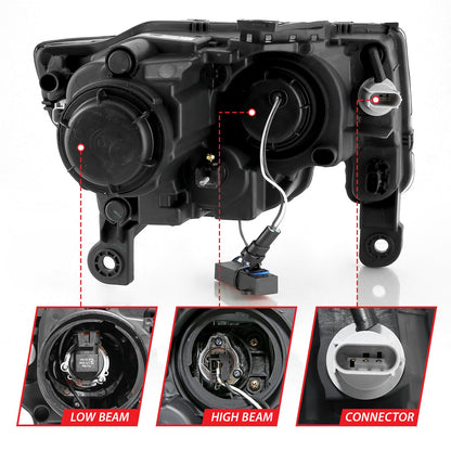 ANZO USA ZUKT_111419 Anzo ZUKT_111419 Projector Headlight Set