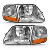 Anzo USA | Crystal Headlight Set Clear Lens w/Parking Light G2 | Fits F-150 | 111438