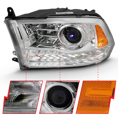 ANZO USA ZUKT_111440 Anzo ZUKT_111440 Projector Headlight Set for Ram 1500 for 111440