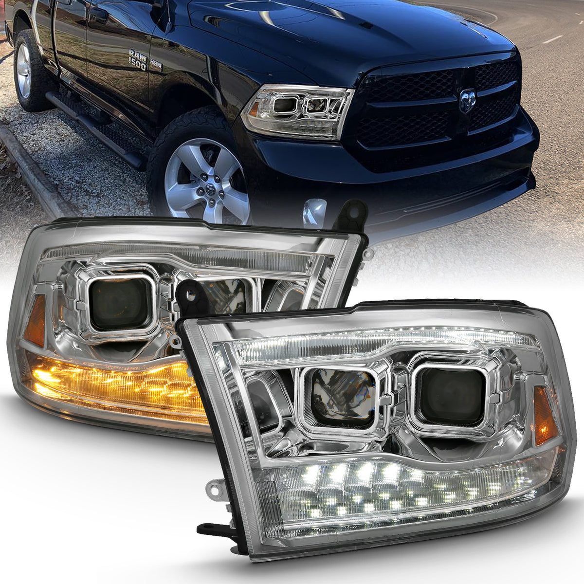 ANZO USA ZUKT_111442 Anzo ZUKT_111442 Projector Headlight Set for Ram 1500 for 111442