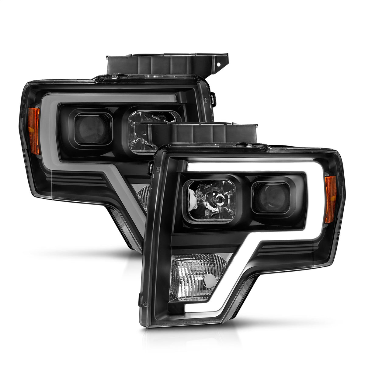 ANZO USA ZUKT_111443 Anzo ZUKT_111443 Projector Headlight Set Light Bar