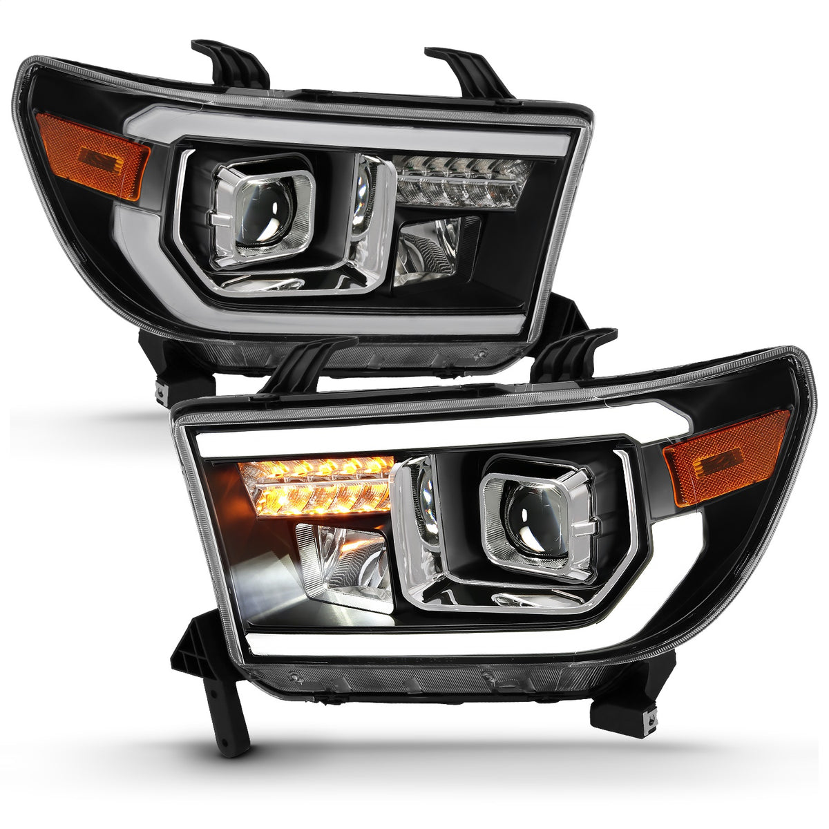 ANZO USA ZUKT_111447 Anzo ZUKT_111447 Projector Headlight Set Light Bar