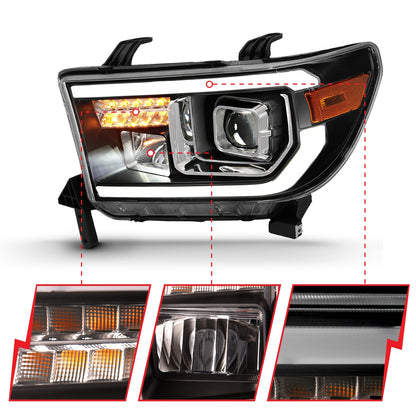 ANZO USA ZUKT_111447 Anzo ZUKT_111447 Projector Headlight Set Light Bar