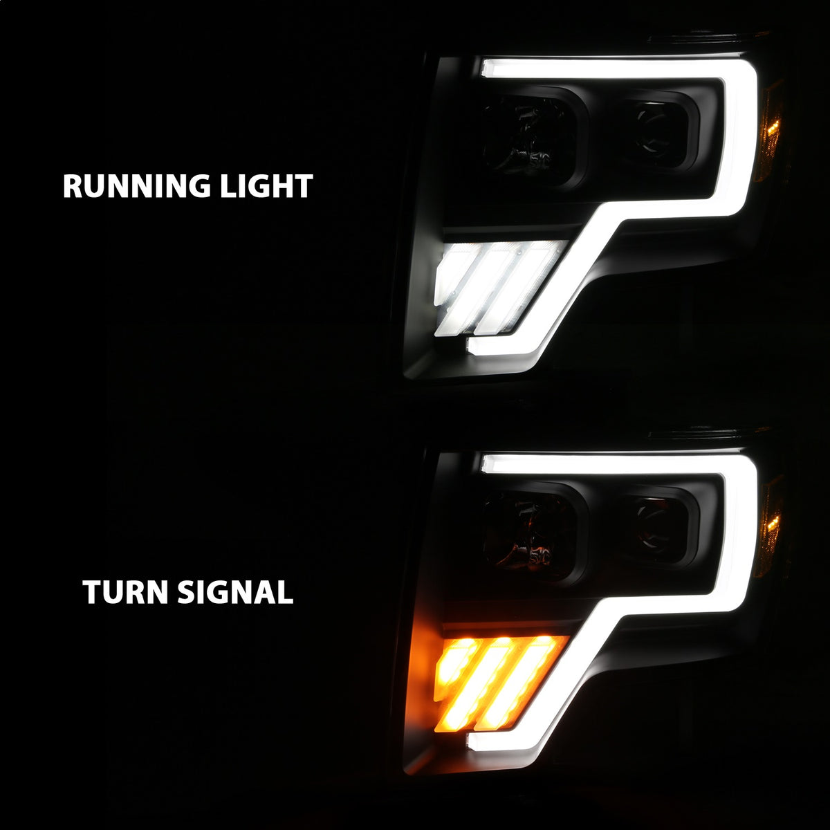 ANZO USA ZUKT_111469 Anzo ZUKT_111469 Projector Headlight Set