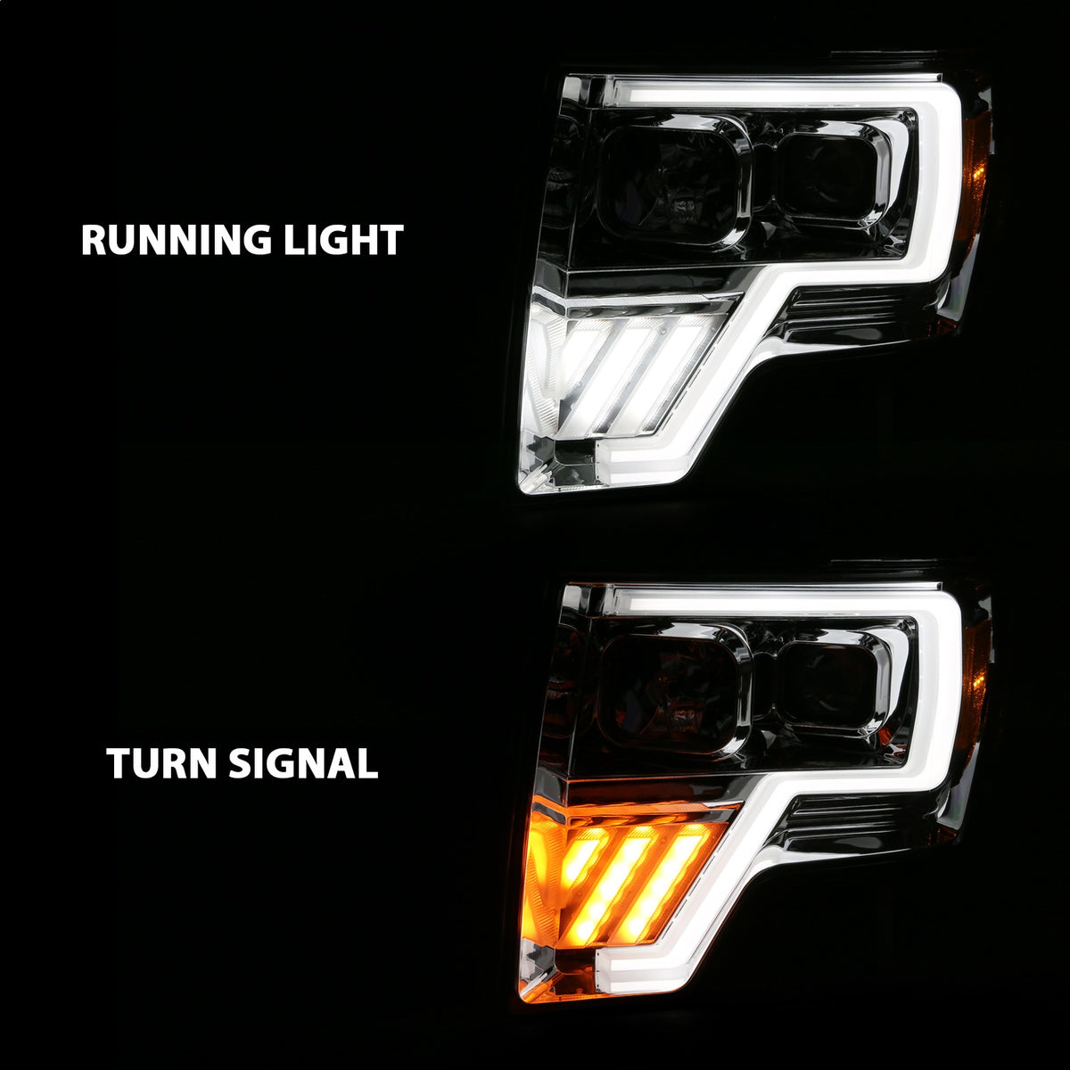 ANZO USA ZUKT_111470 Anzo ZUKT_111470 Projector Headlight Set