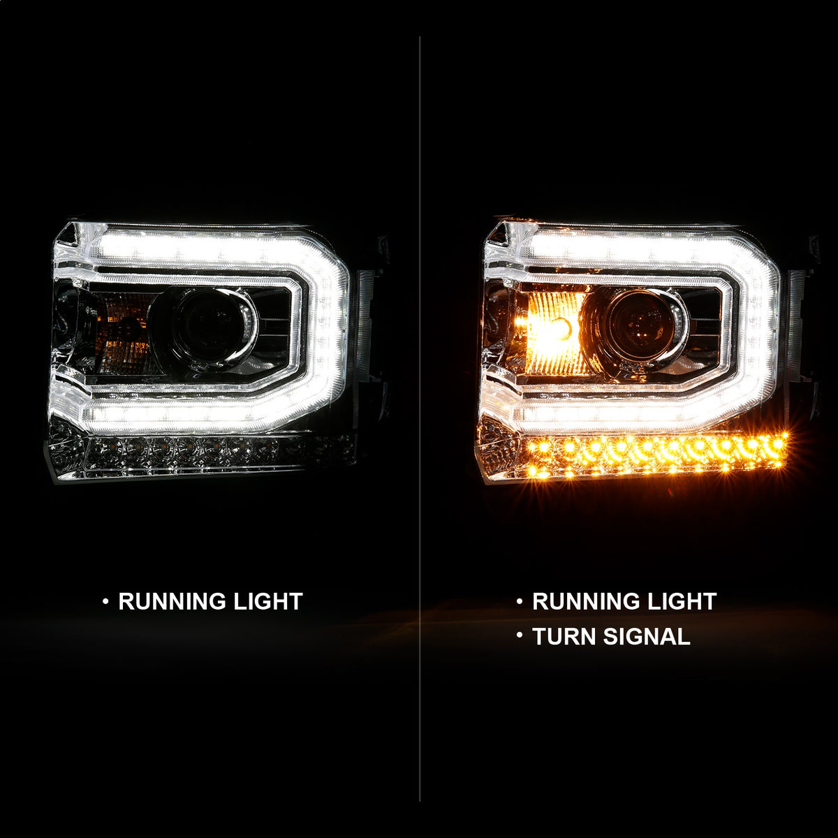 ANZO USA ZUKT_111486 Anzo ZUKT_111486 Projector Headlight Set