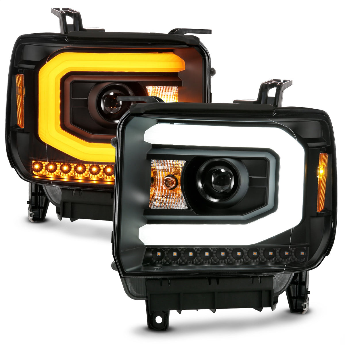 ANZO USA ZUKT_111487 Anzo ZUKT_111487 Projector Headlight Set