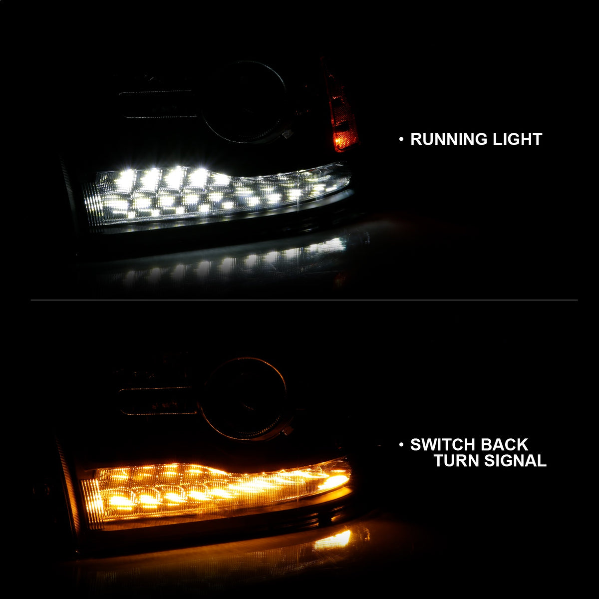 ANZO USA ZUKT_111489 Anzo ZUKT_111489 Projector Headlight Set for Ram 1500 for 111489
