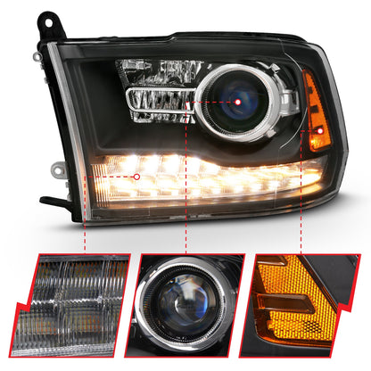 ANZO USA ZUKT_111489 Anzo ZUKT_111489 Projector Headlight Set for Ram 1500 for 111489