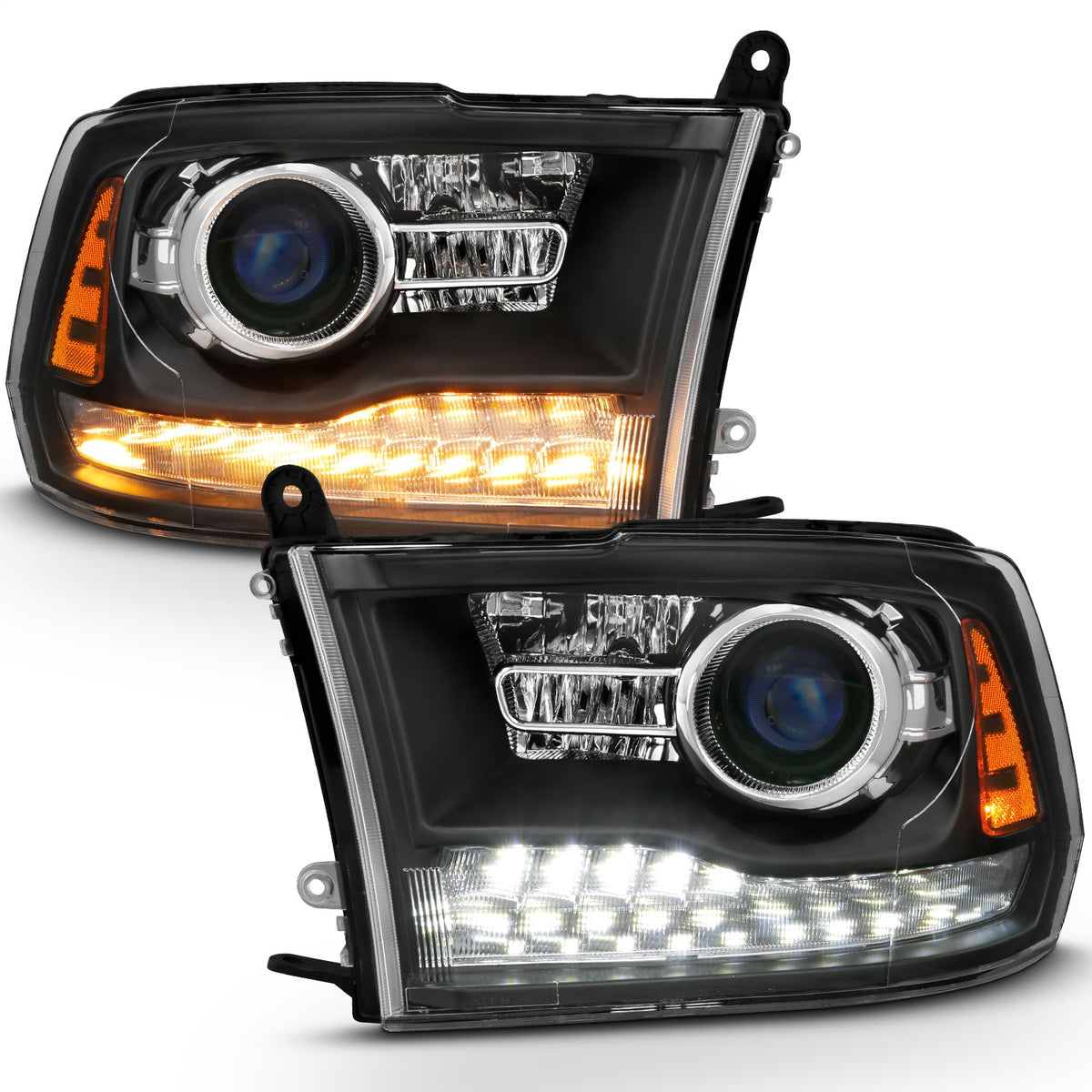 ANZO USA ZUKT_111489 Anzo ZUKT_111489 Projector Headlight Set for Ram 1500 for 111489