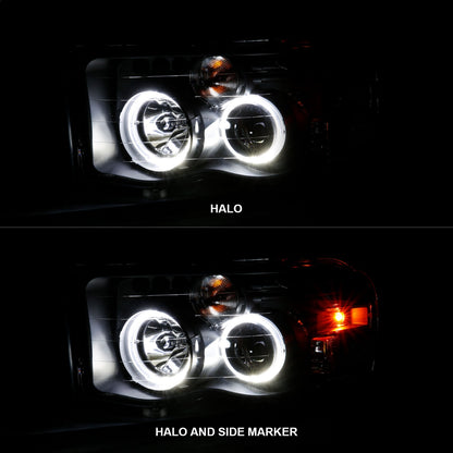 ANZO USA ZUKT_111490 Anzo ZUKT_111490 Projector Headlight Set for Ram 1500 for 111490