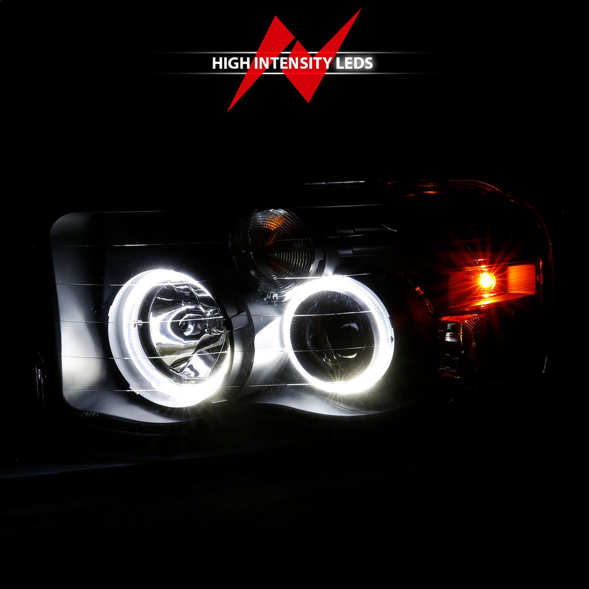 ANZO USA ZUKT_111490 Anzo ZUKT_111490 Projector Headlight Set for Ram 1500 for 111490