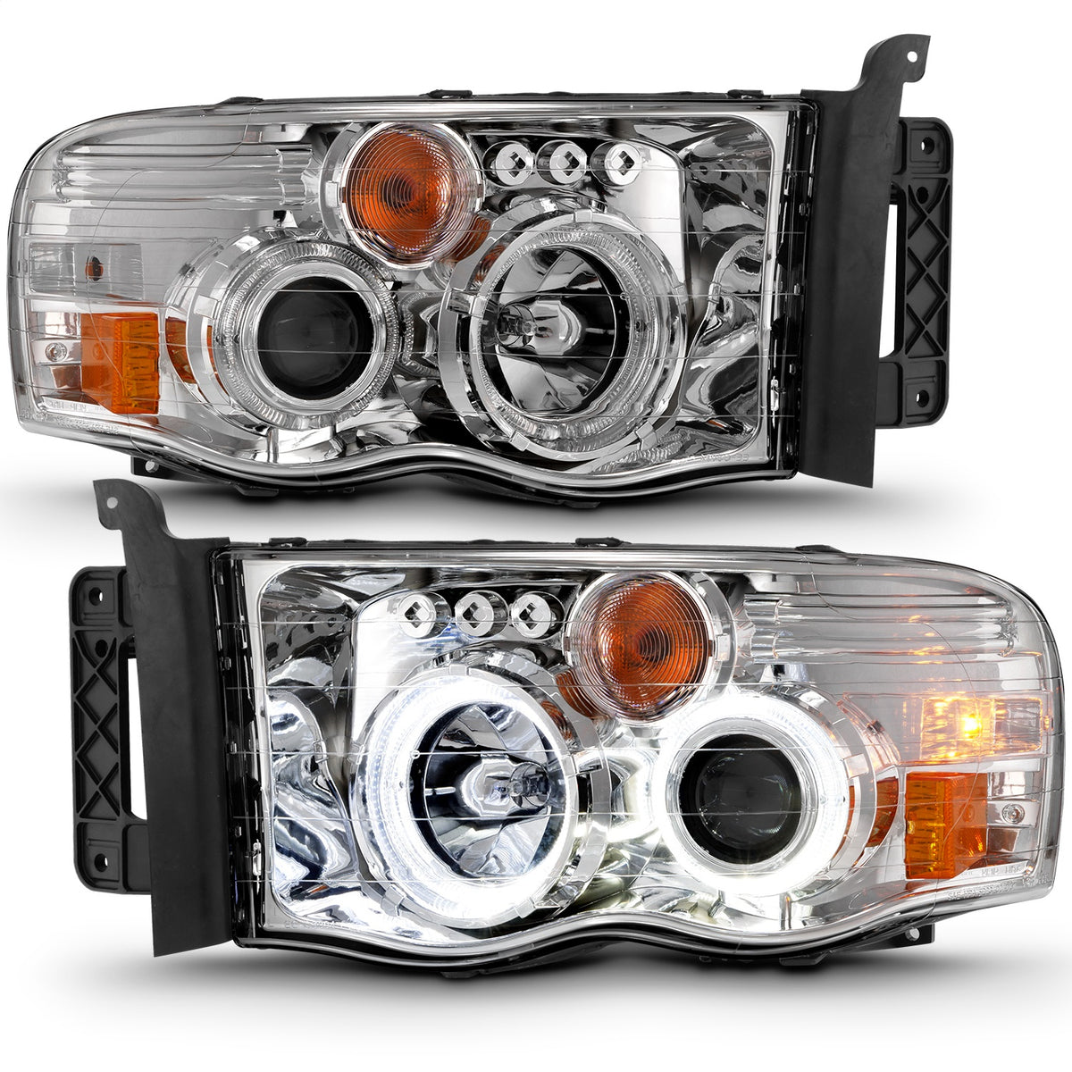 ANZO USA ZUKT_111491 Anzo ZUKT_111491 Projector Headlight Set for Ram 1500 for 111491
