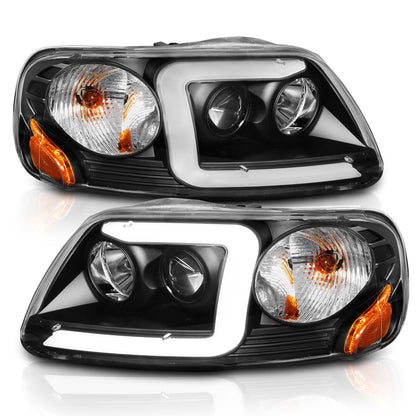 ANZO USA ZUKT_111503 Anzo ZUKT_111503 Lens Black Housing w/ Light Bar