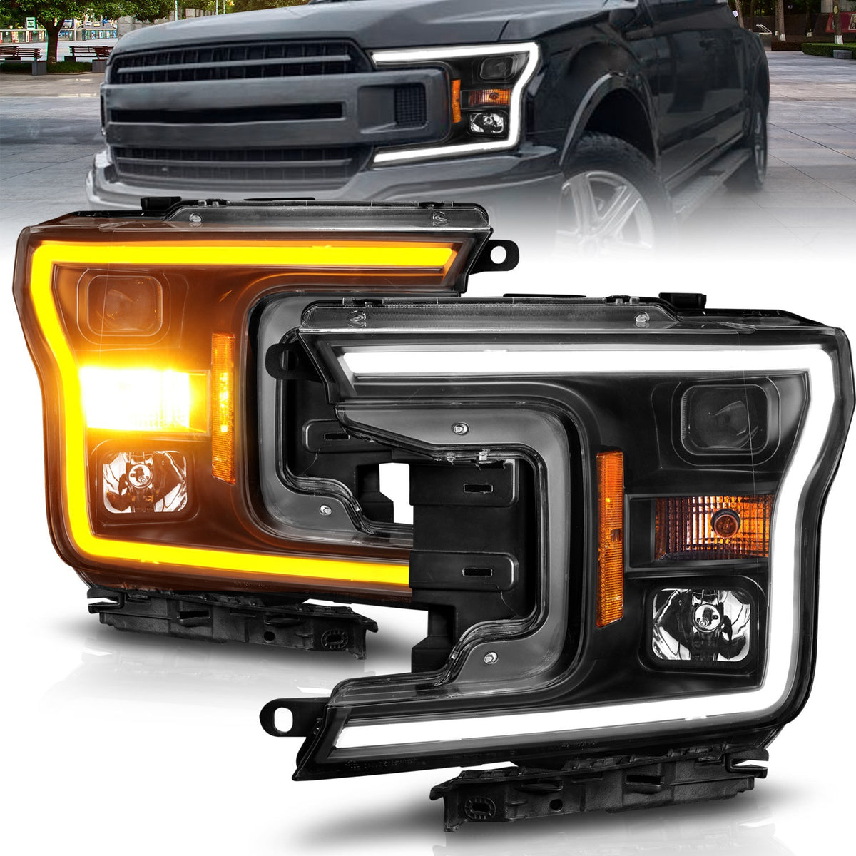 ANZO USA ZUKT_111509 Anzo ZUKT_111509 Projector Headlight Set