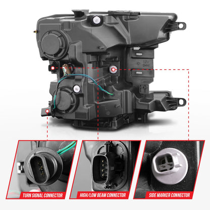 ANZO USA ZUKT_111509 Anzo ZUKT_111509 Projector Headlight Set