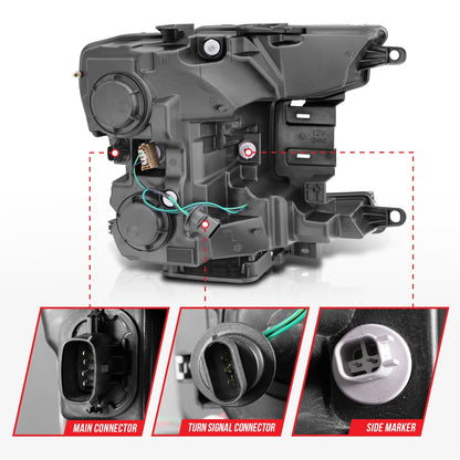 ANZO USA ZUKT_111510 Anzo ZUKT_111510 Projector Headlight Set